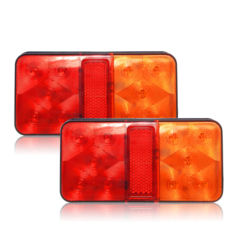 12V 6W LED Truck Tail Light Trailer Forklift Brake Light